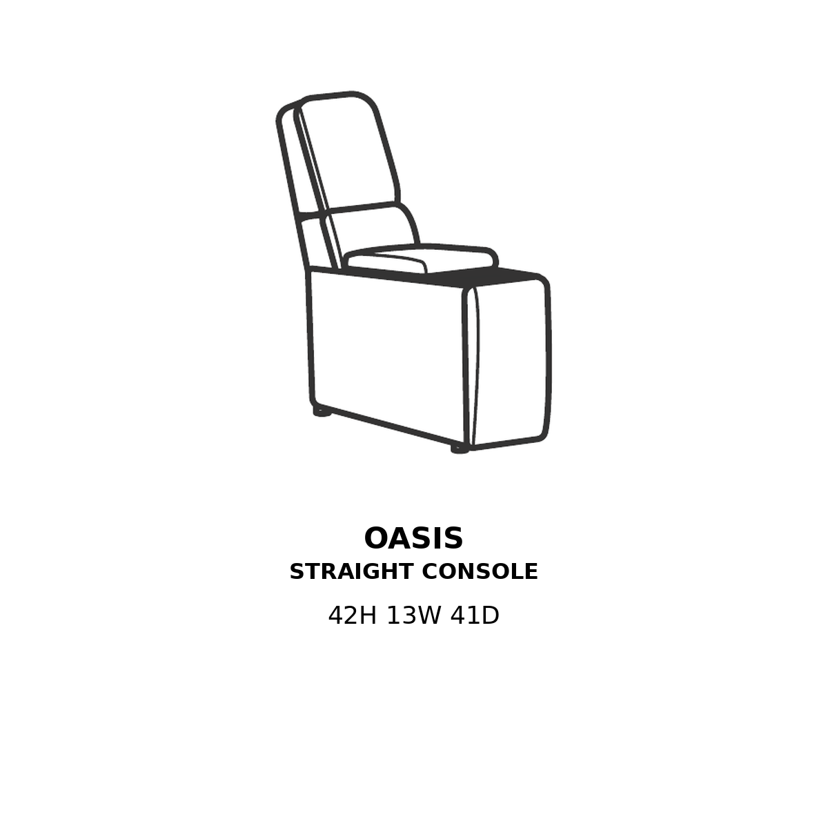 Oasis Straight Console