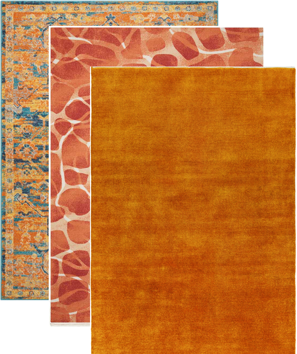 Orange Rugs