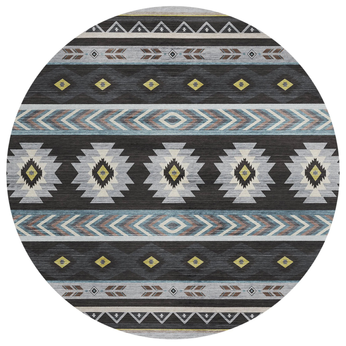 Phoenix PH3 Black Rug - Rug & Home