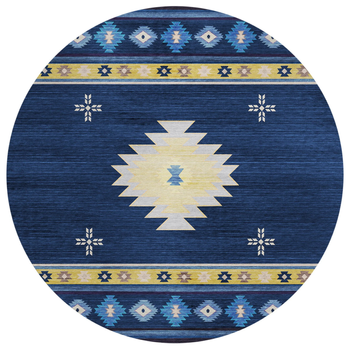 Phoenix PH4 Navy Rug - Rug & Home