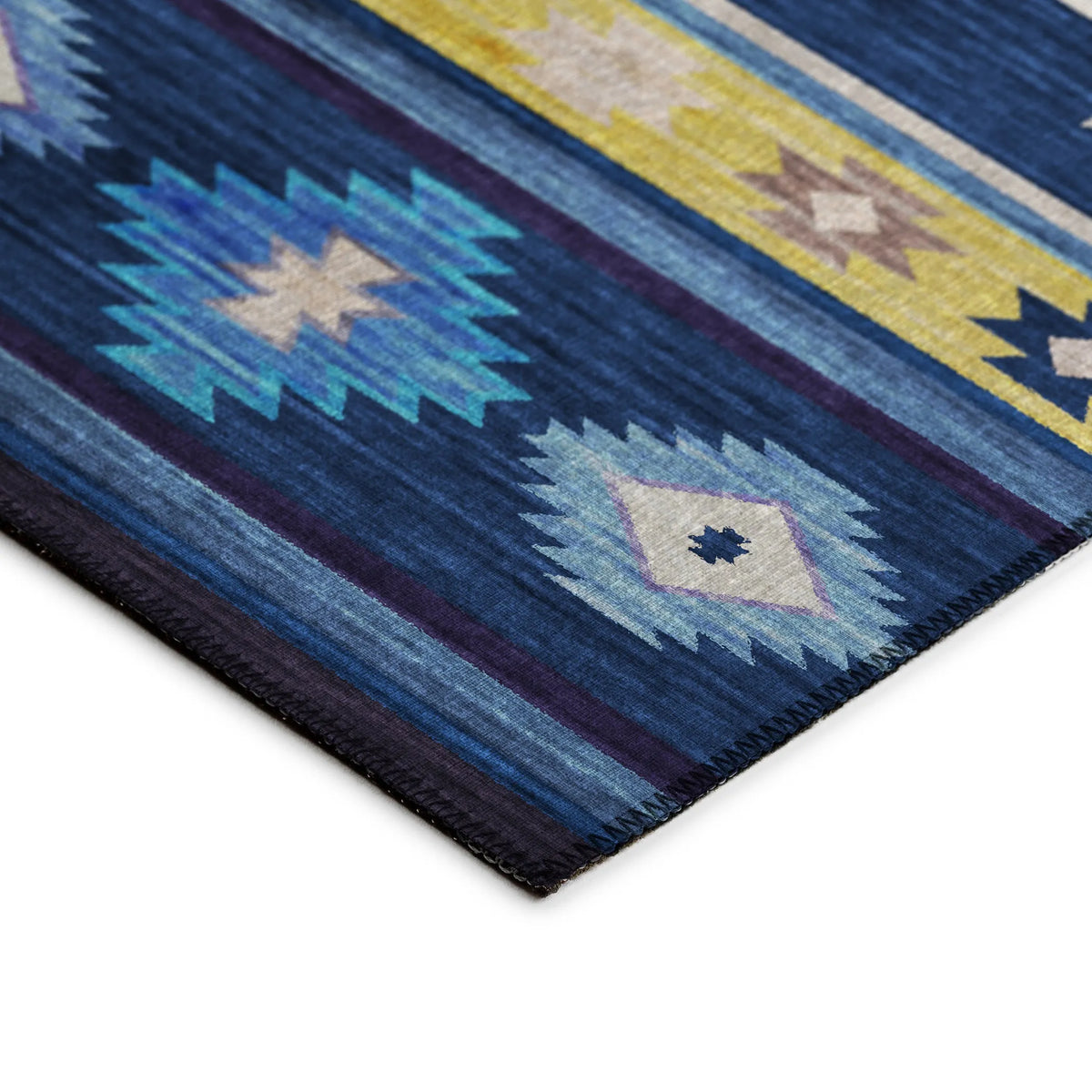 Phoenix PH4 Navy Rug - Rug & Home