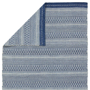 Penrose PNR06 Blue/White Rug