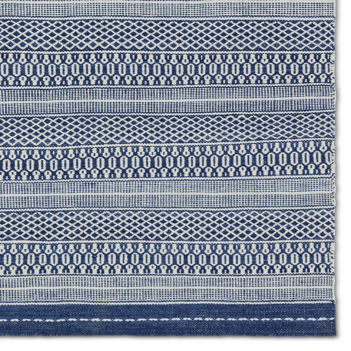 Penrose PNR06 Blue/White Rug