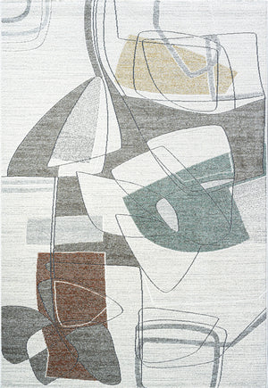 Polaris 46007-6161 Ivory/Multi Rug