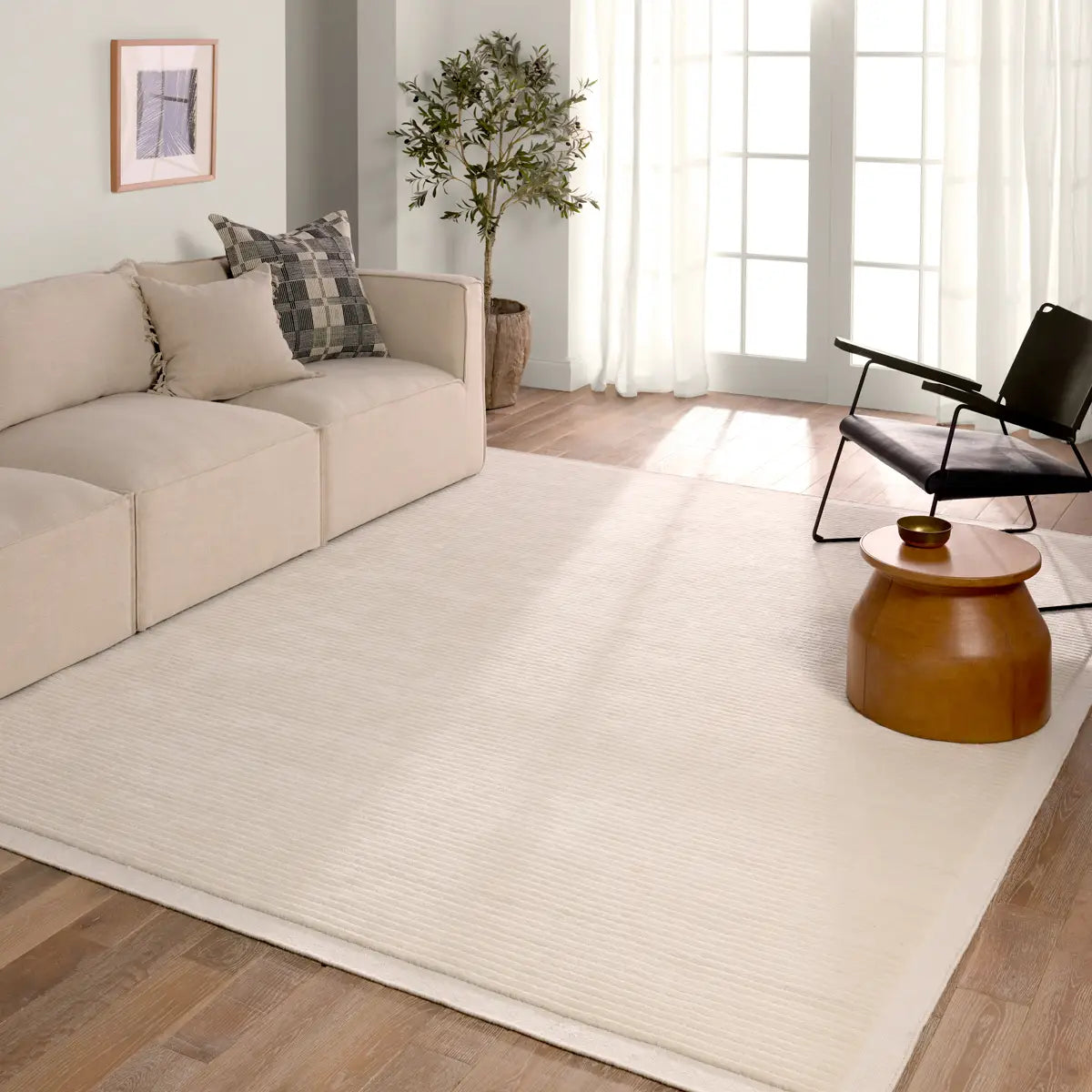 Racka RAC03 Ivory Rug