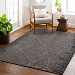 Riley RH-RILEY-243 Black Natural Rug