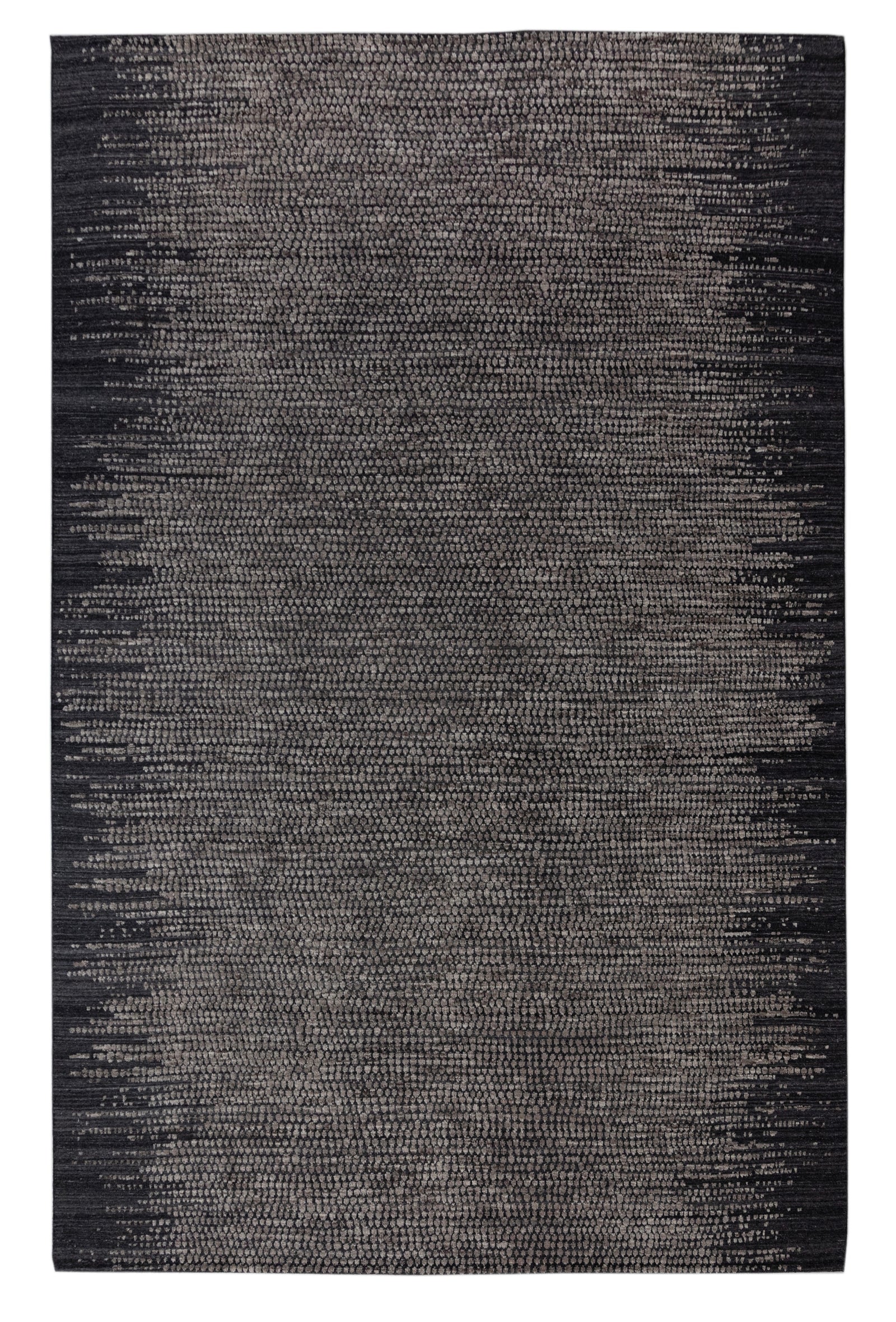 Riley RH-RILEY-243 Black Natural Rug