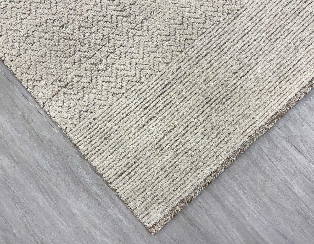 Riley RH-RILEY-183 Ivory Charcoal Rug