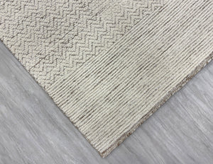Riley RH-RILEY-183 Ivory Charcoal Rug