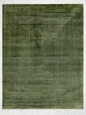 Riley RH-RILEY-3 Green Rug