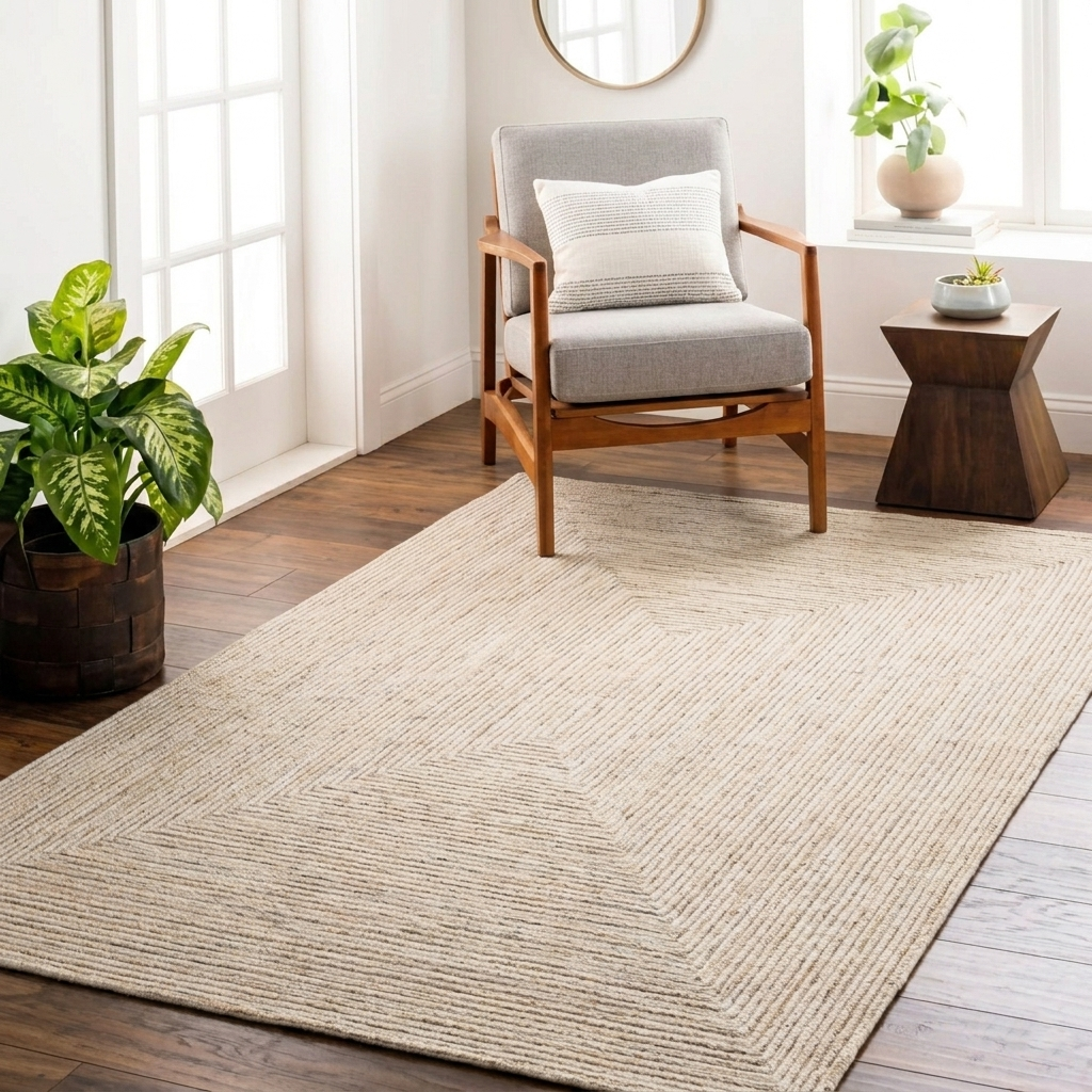Riley RH-RILEY-3 Ivory Rug