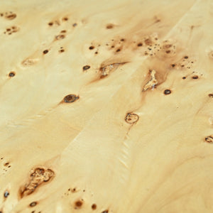 Eliana Handmade Transitional Burl Wood Side Table