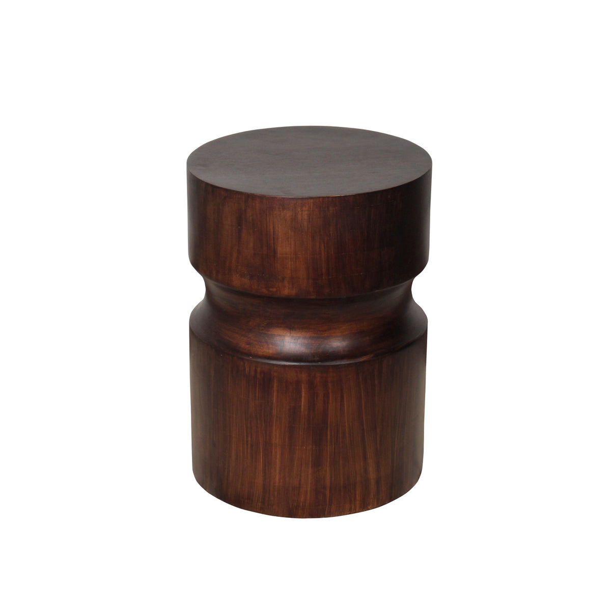 Ezekiel Handmade Transitional Wood Side Table