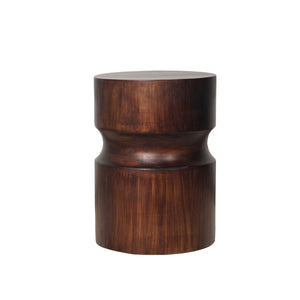 Ezekiel Handmade Transitional Wood Side Table