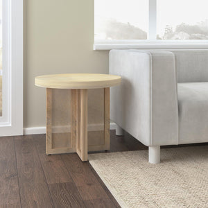 Ethan Handmade Coastal Wood Side Table