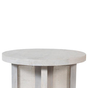 Ethan Handmade Coastal Wood Side Table