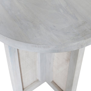 Ethan Handmade Coastal Wood Side Table