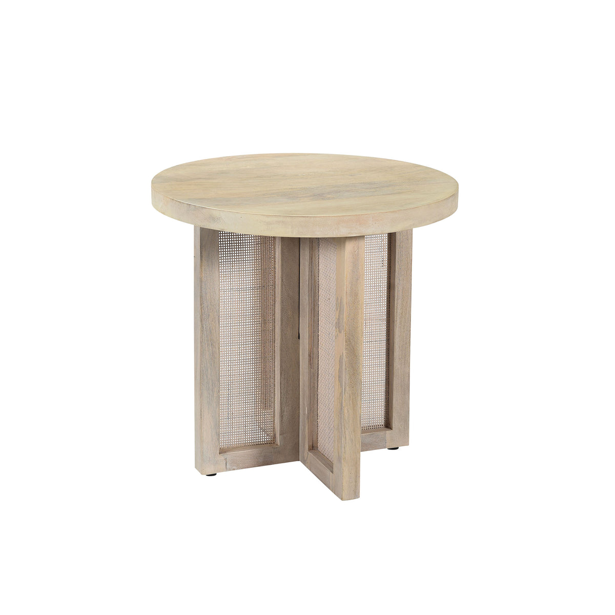 Ethan Handmade Coastal Wood Side Table