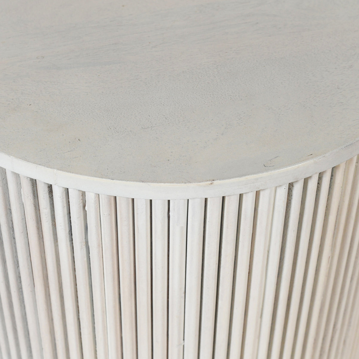 Navine Handmade Contemporary Wood Side Table