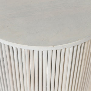 Navine Handmade Contemporary Wood Side Table