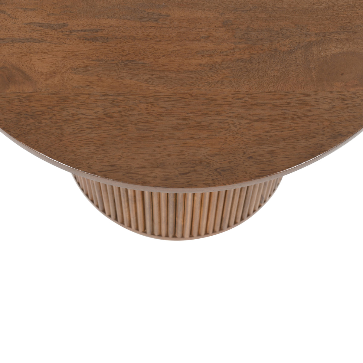 Bella Handmade Transitional Wood Side Table