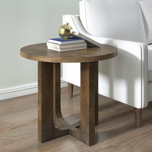 Elena Handmade Contemporary Wood Side Table