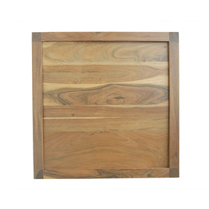 Ayla Handmade Transitional Wood Side Table