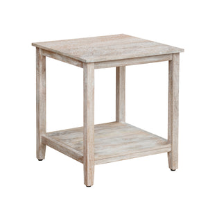 Beau Handmade Coastal Wood Side Table