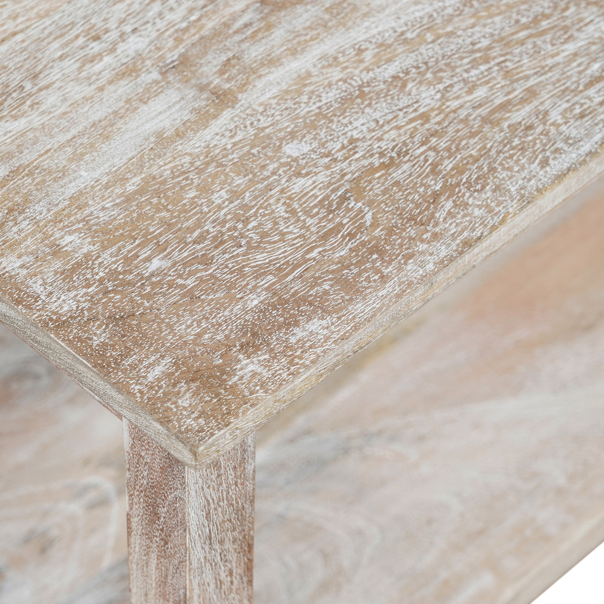 Beau Handmade Coastal Wood Side Table