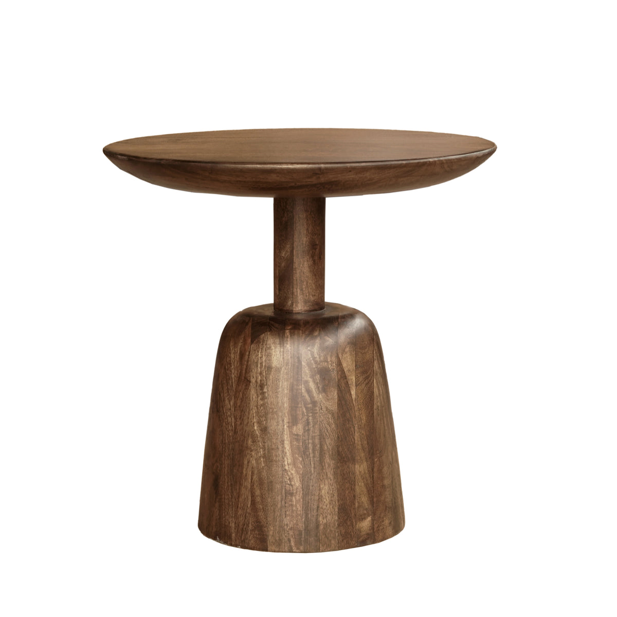 Prescott Transitional Hardwood Side table