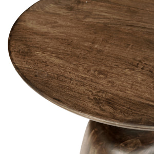 Prescott Transitional Hardwood Side table