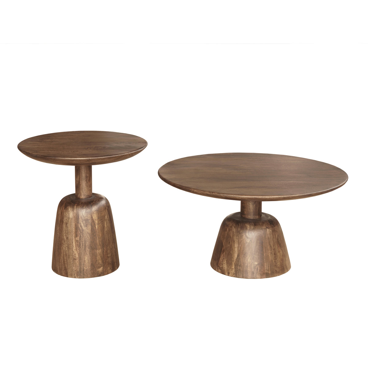 Prescott Transitional Hardwood Side table
