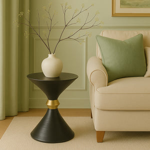 Chloe Handmade Contemporary Metal Side Table