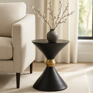 Chloe Handmade Contemporary Metal Side Table