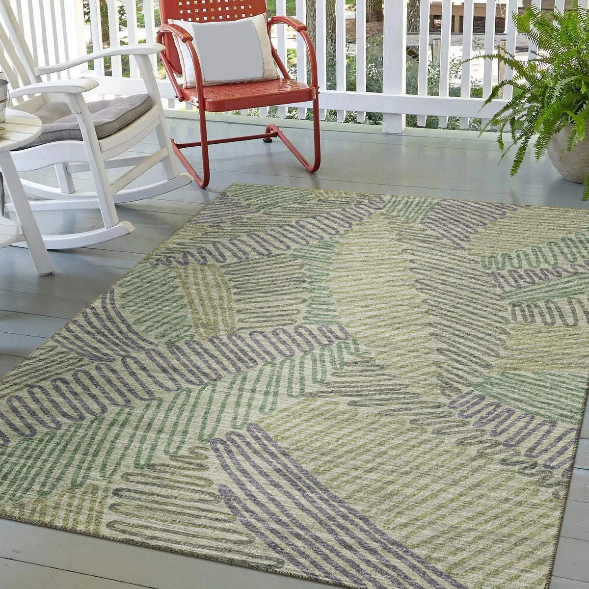 Sedona SN11 Moss Rug - Rug & Home