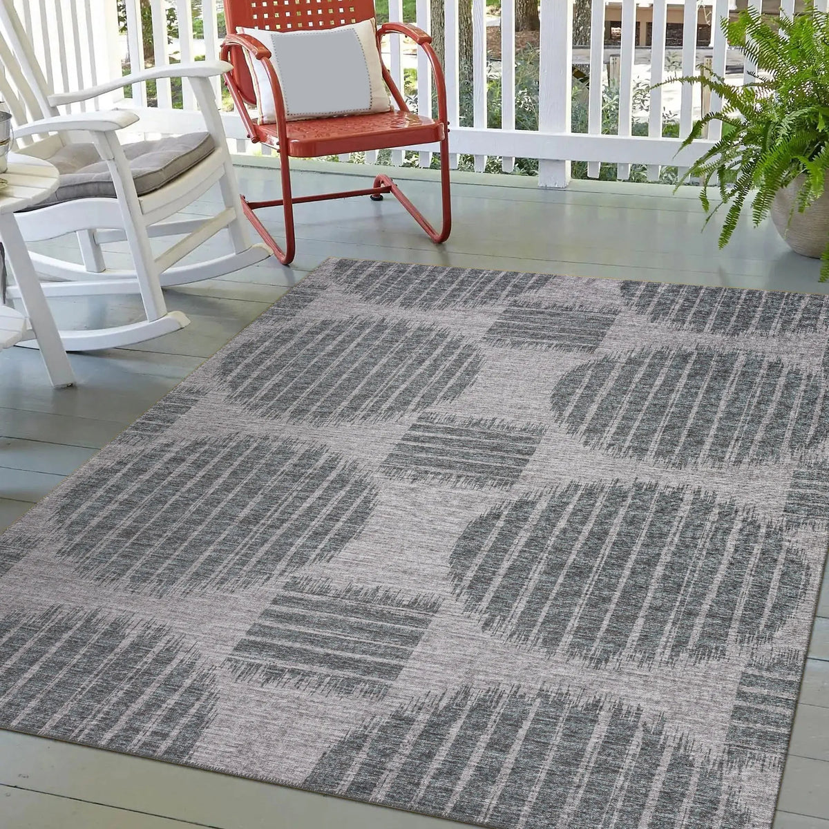 Sedona SN13 Pewter Rug - Rug & Home