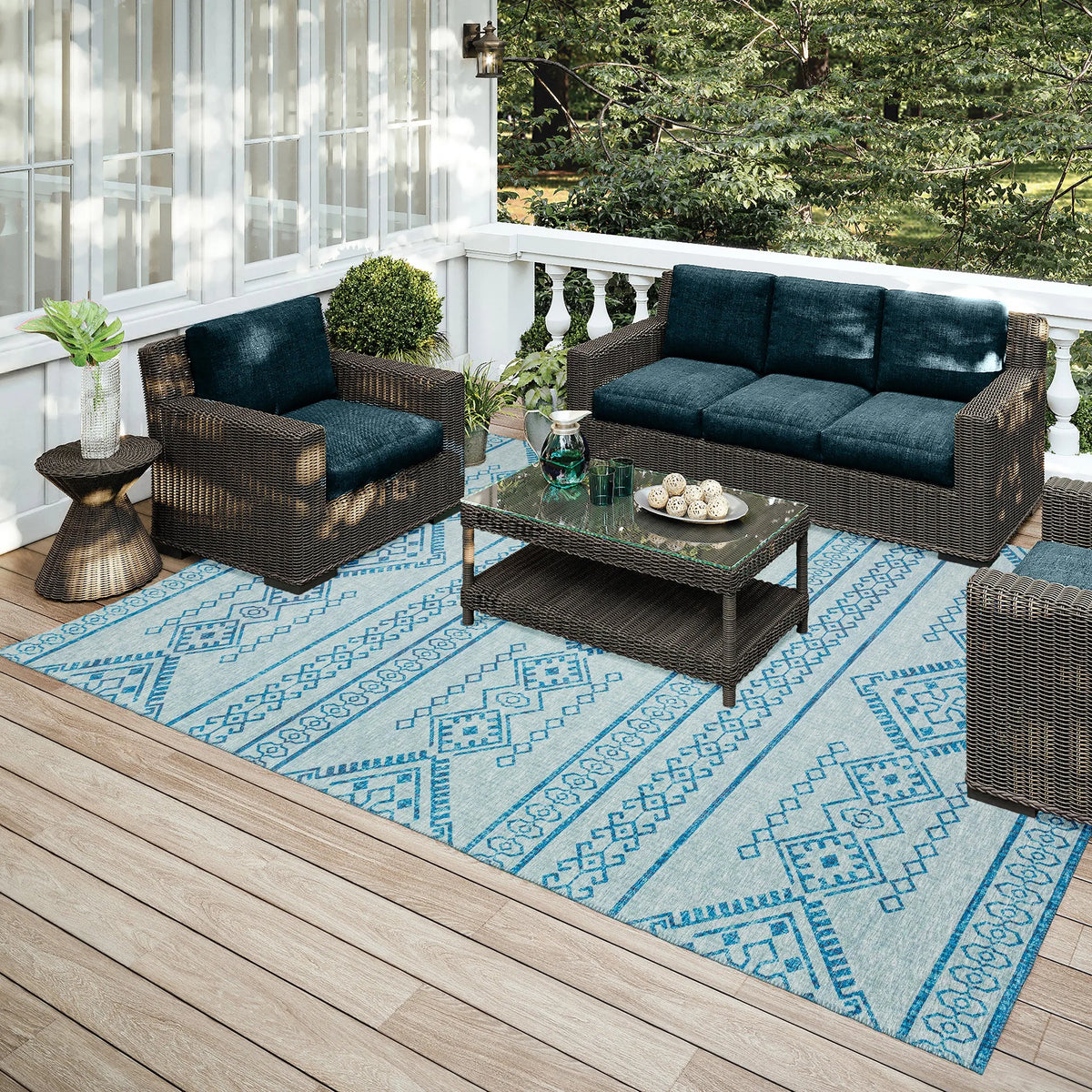 Sedona SN14 Sky Rug - Rug & Home