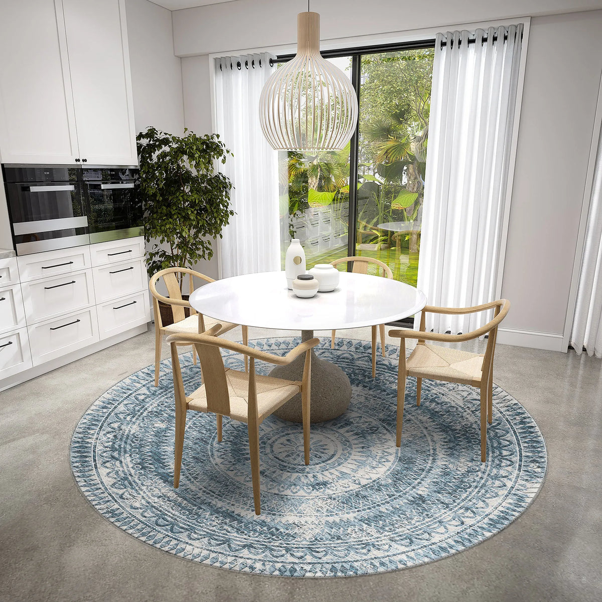 Sedona SN7 Indigo Rug - Rug & Home