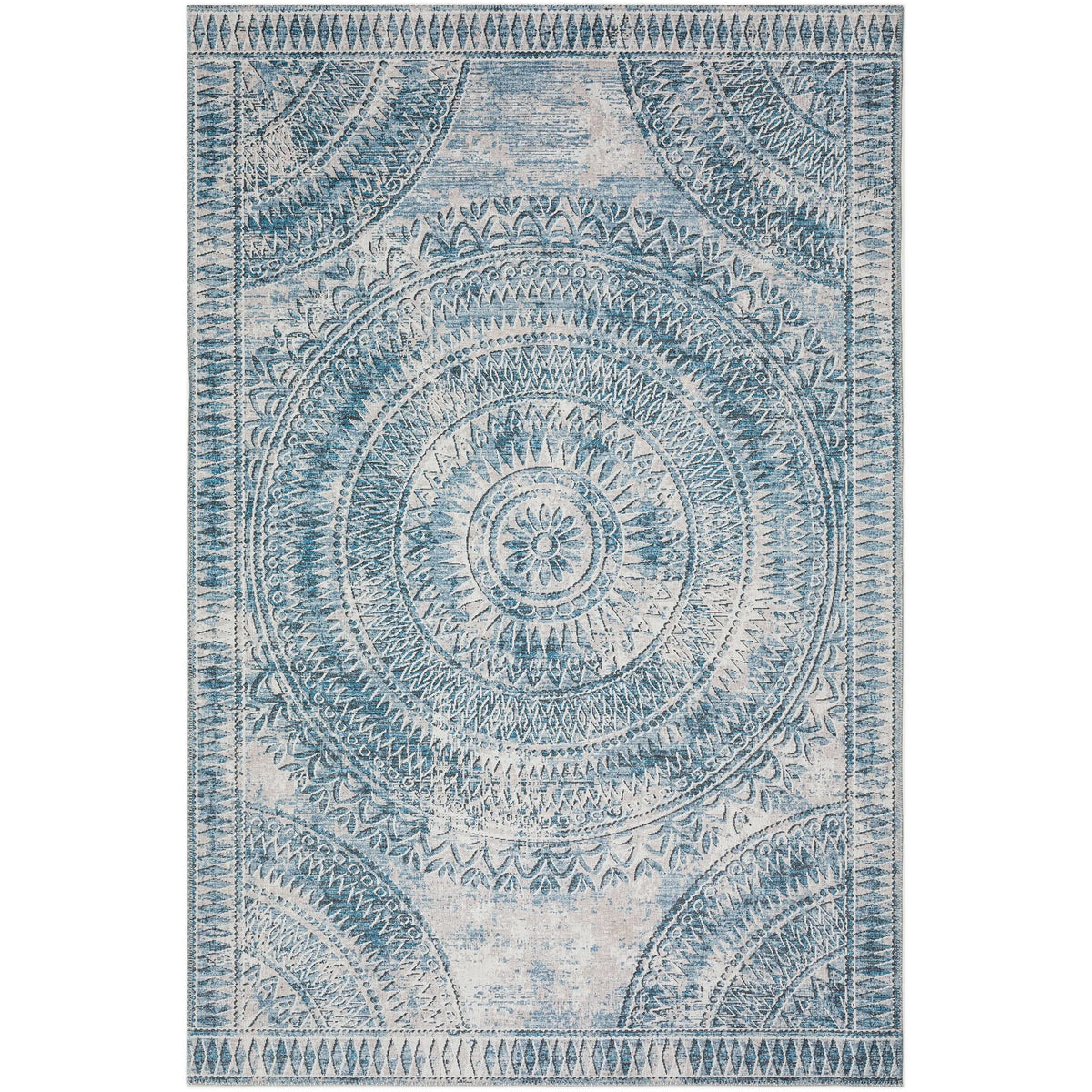 Sedona SN7 Indigo Rug - Rug & Home