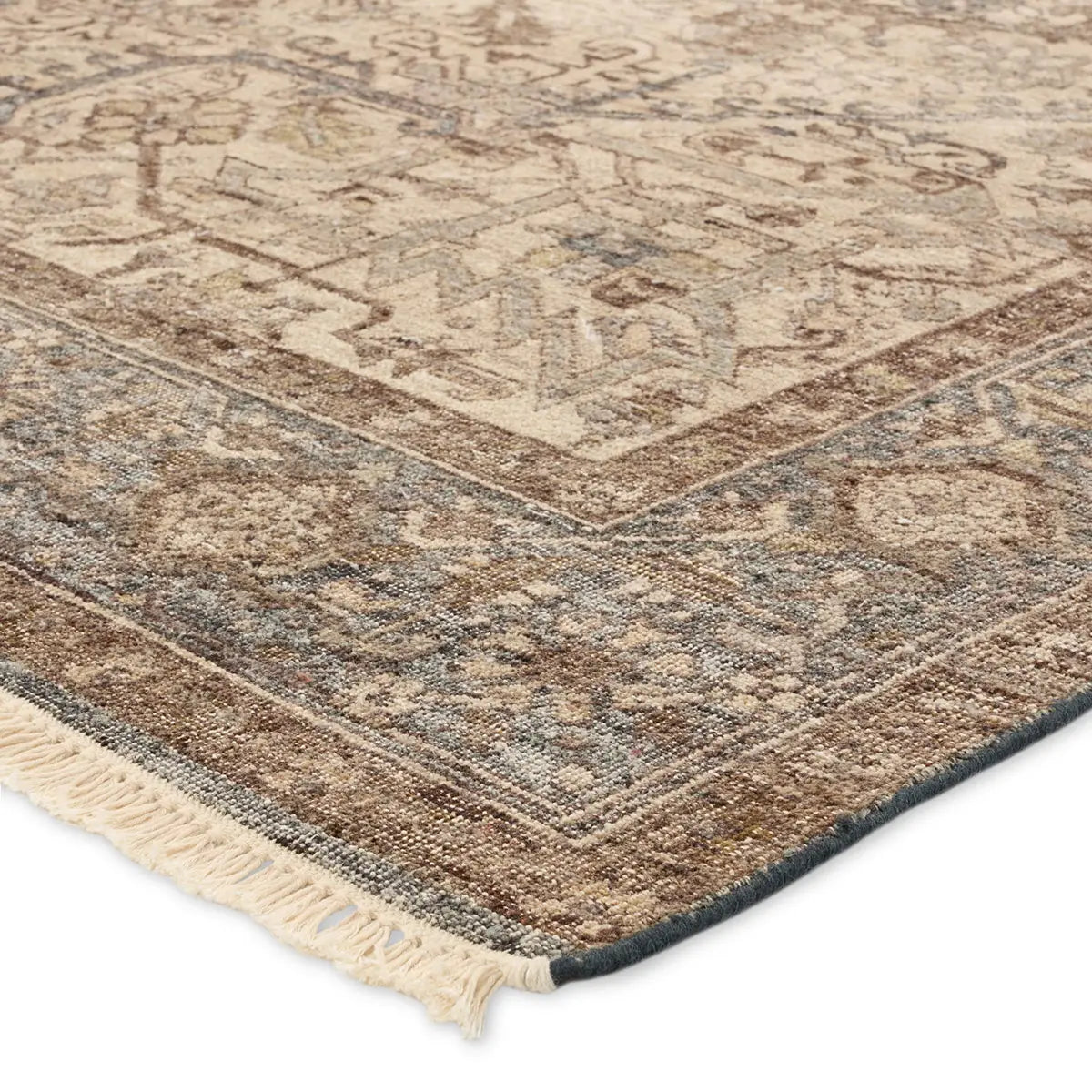 Someplace In Time SPT23 Brown Rug