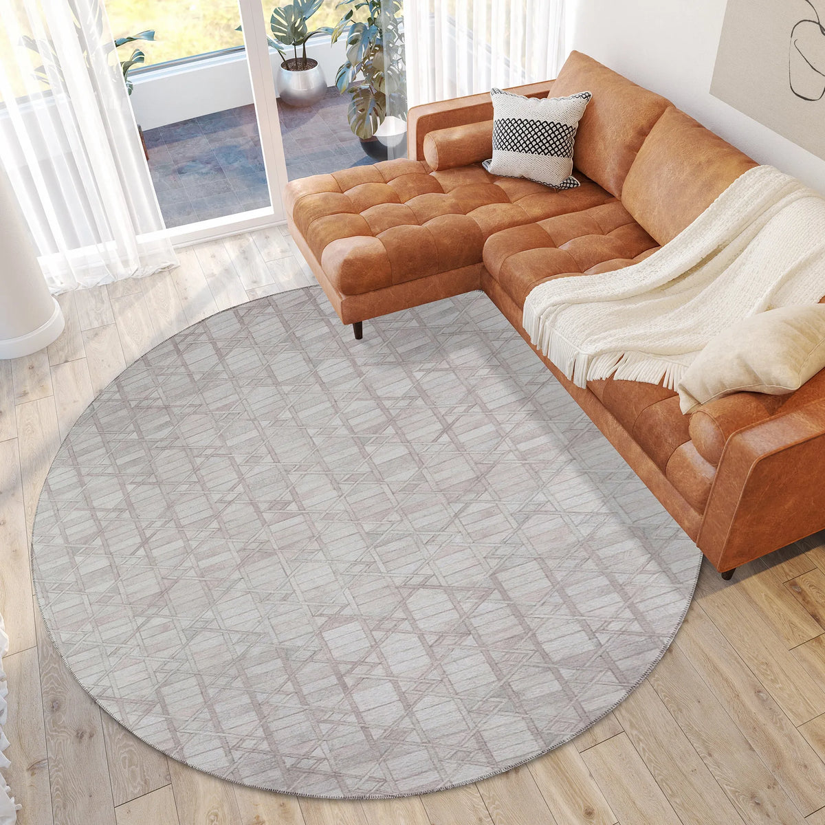 Stetson SS4 Linen Rug - Rug & Home