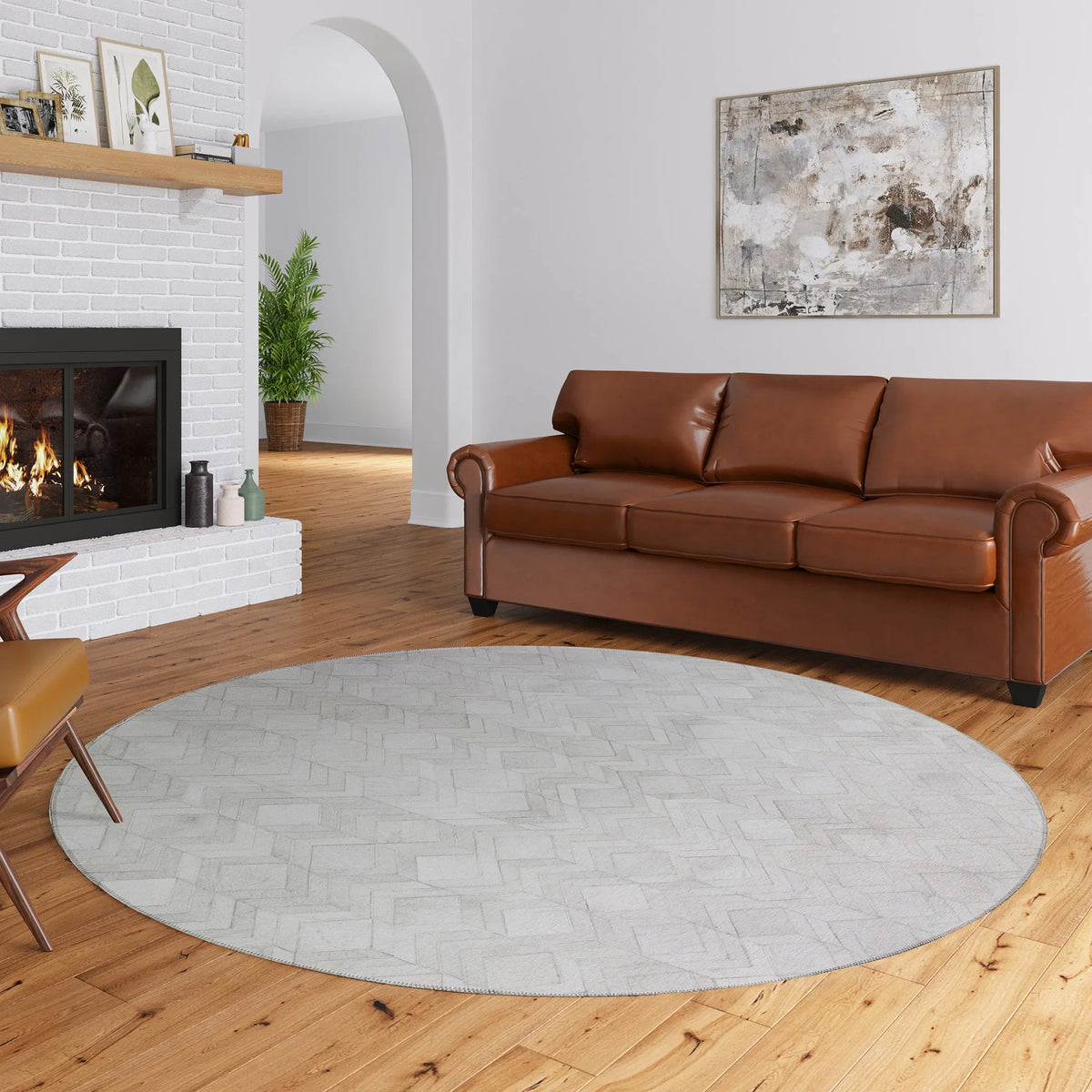 Stetson SS5 Linen Rug - Rug & Home