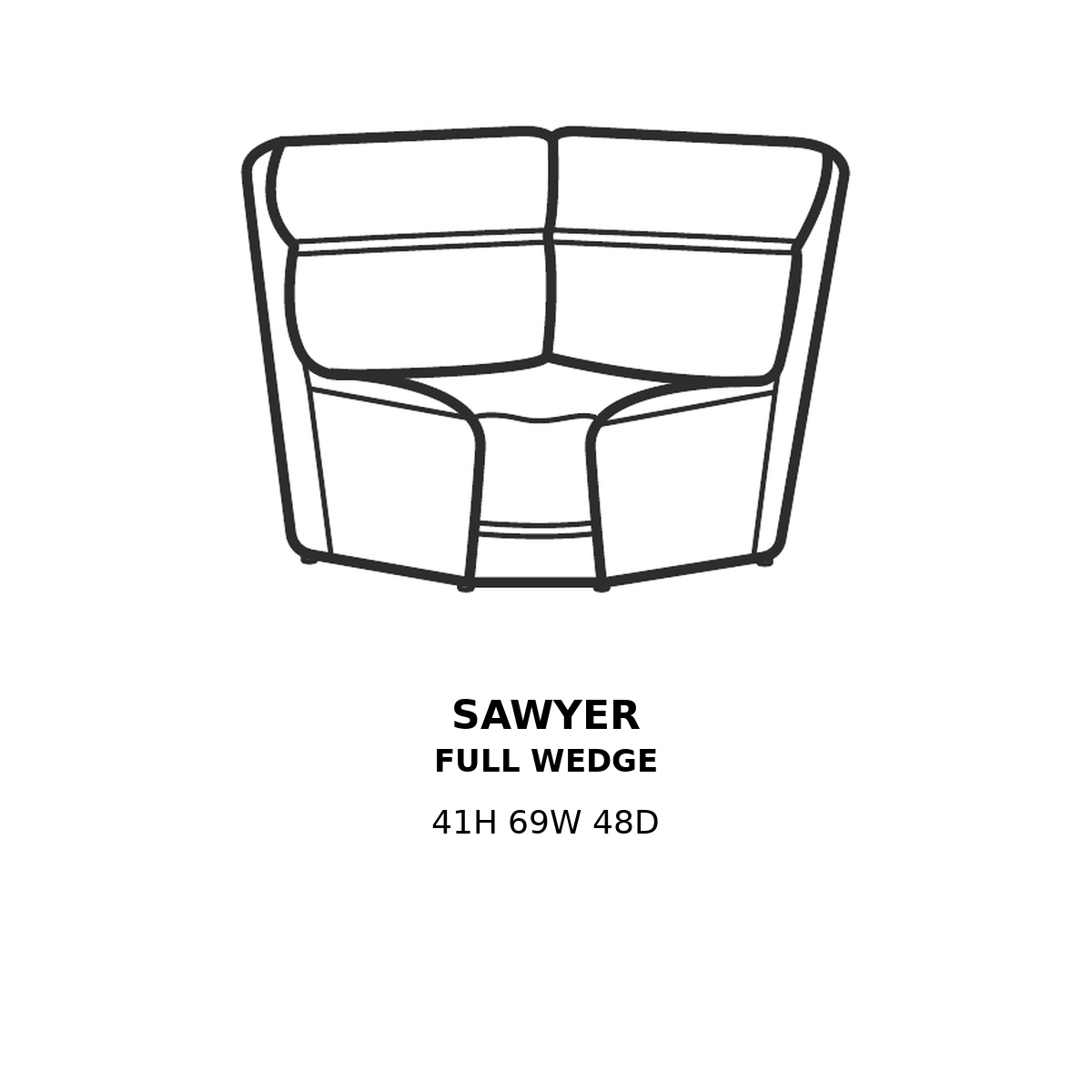 Sawyer Full Wedge