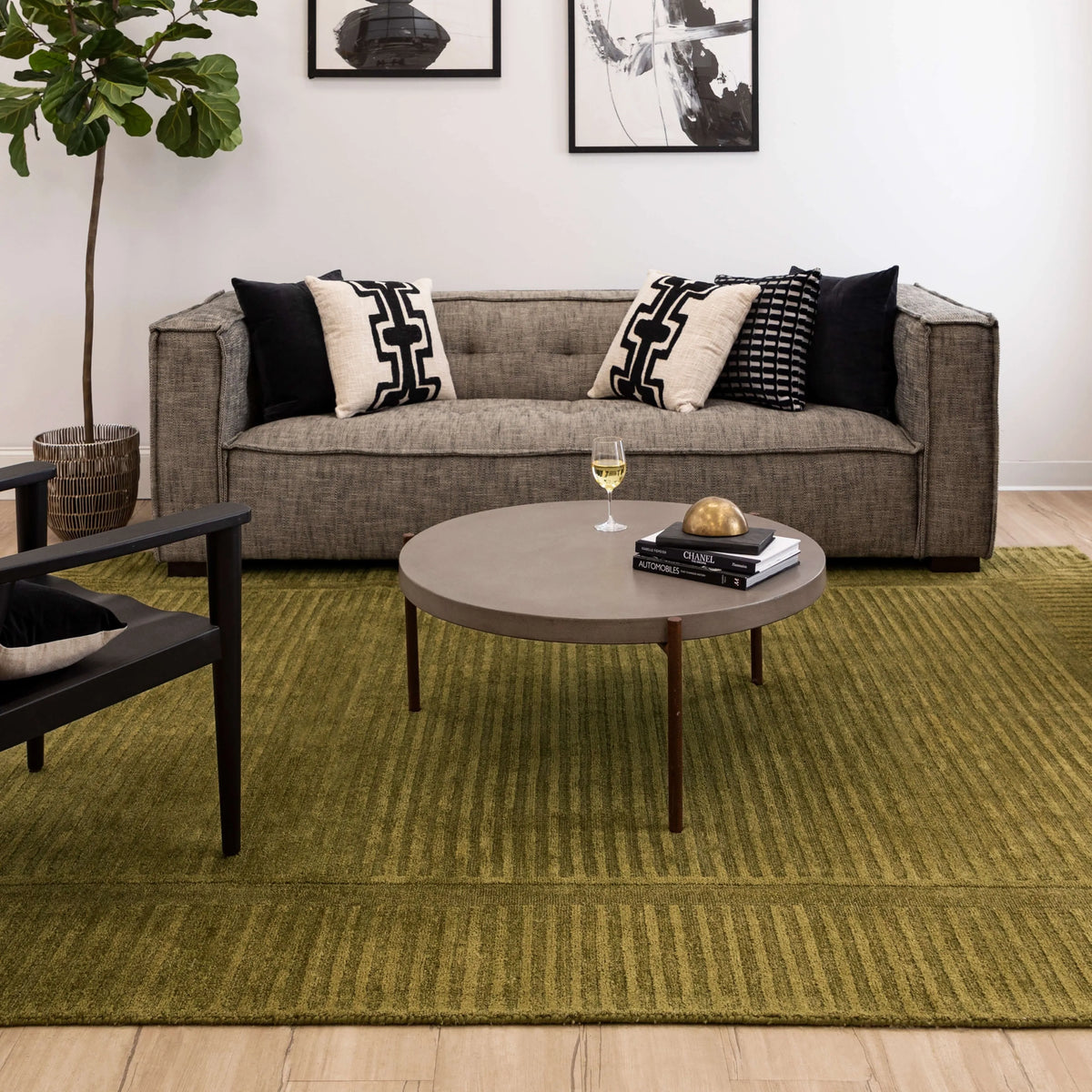 Terra Firma Moss Rug