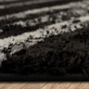 Traverse Lanes Charcoal Rug