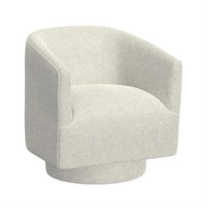 Brylee Swivel Accent Chair Lunar White