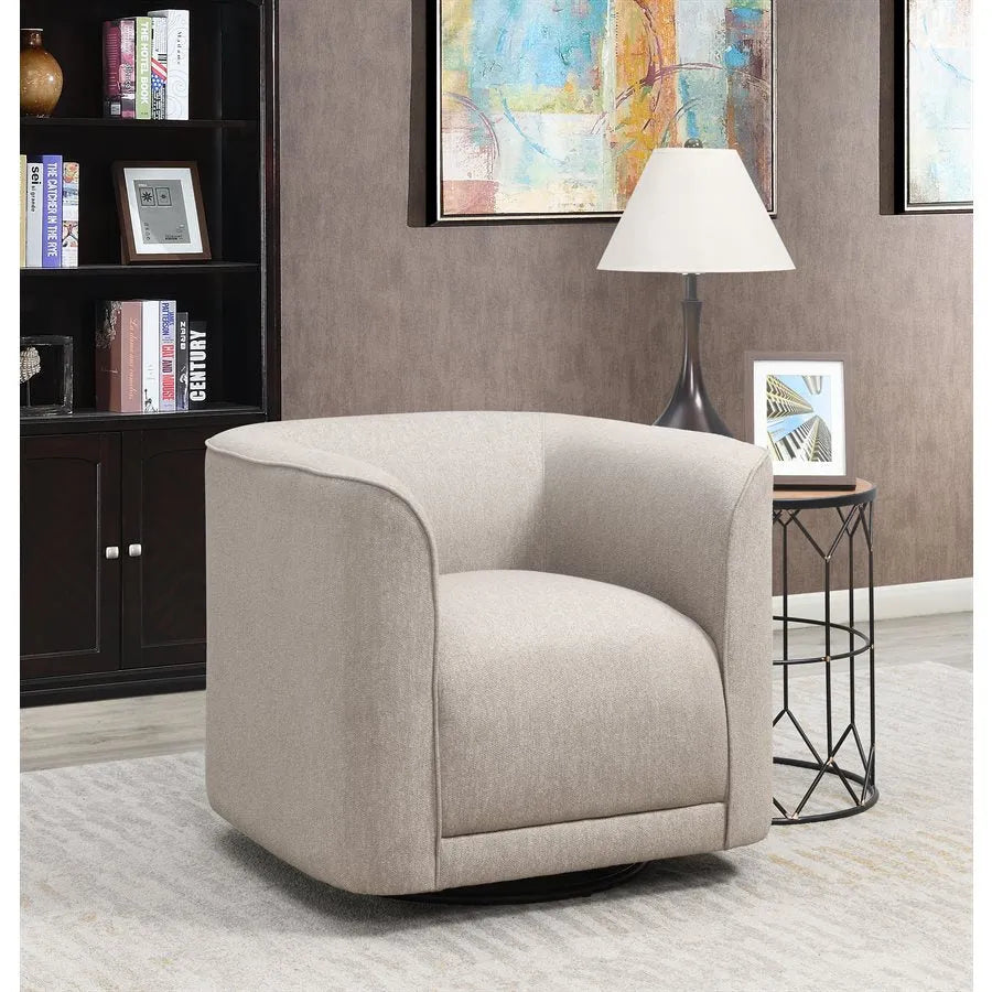 Whirlaway Swivel Accent Chair Sand