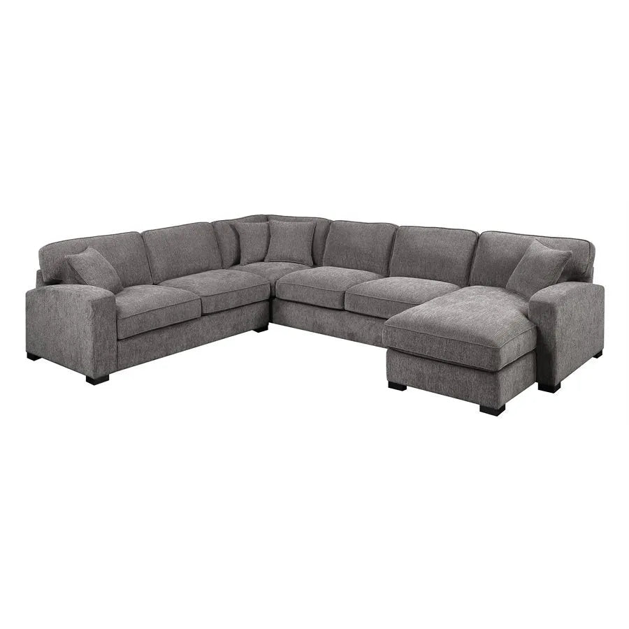 Repose 3 Piece Sectional Dark Gray