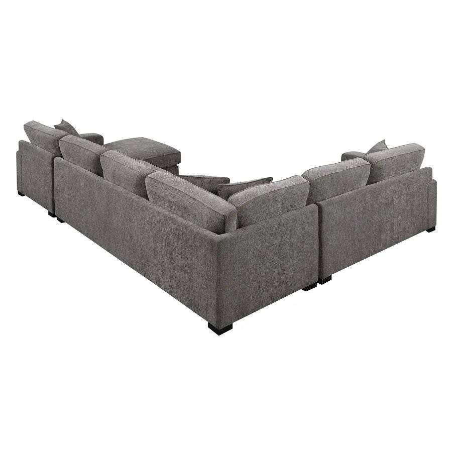 Repose 3 Piece Sectional Dark Gray