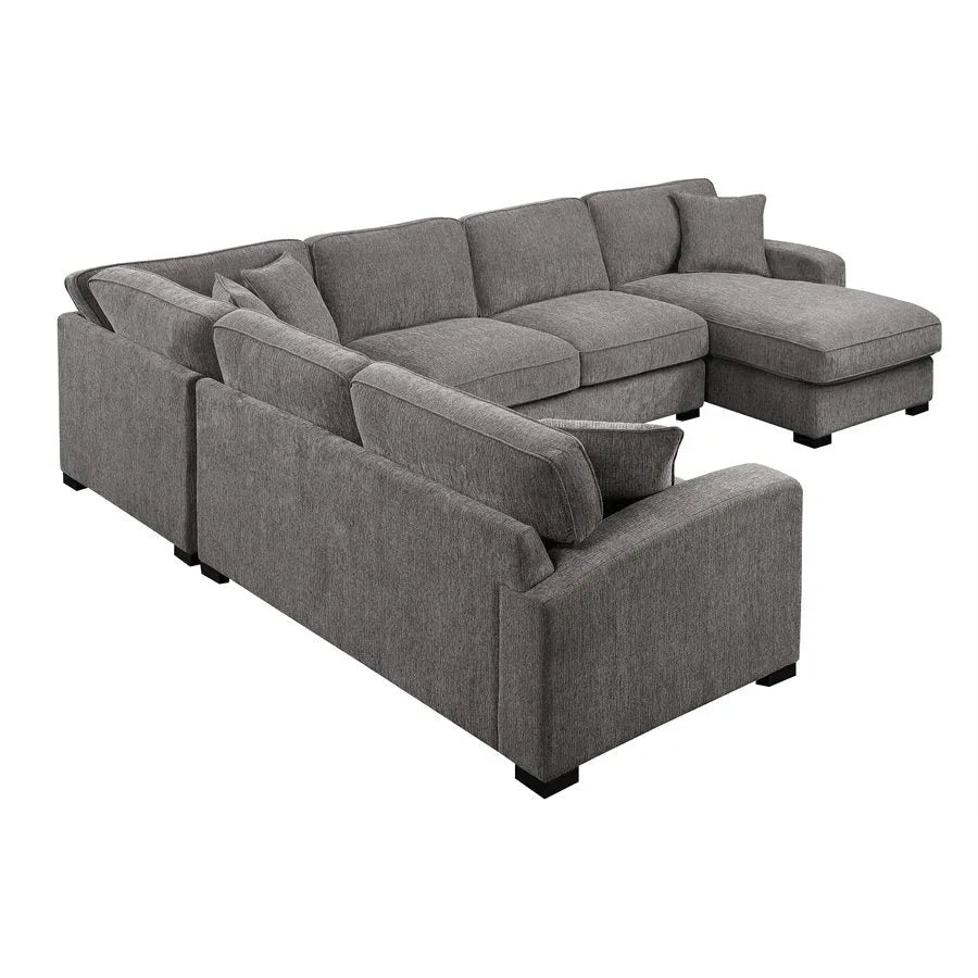 Repose 3 Piece Sectional Dark Gray